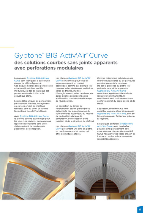 Gyproc - Gyptone et Rigitone FR - Page 16-17