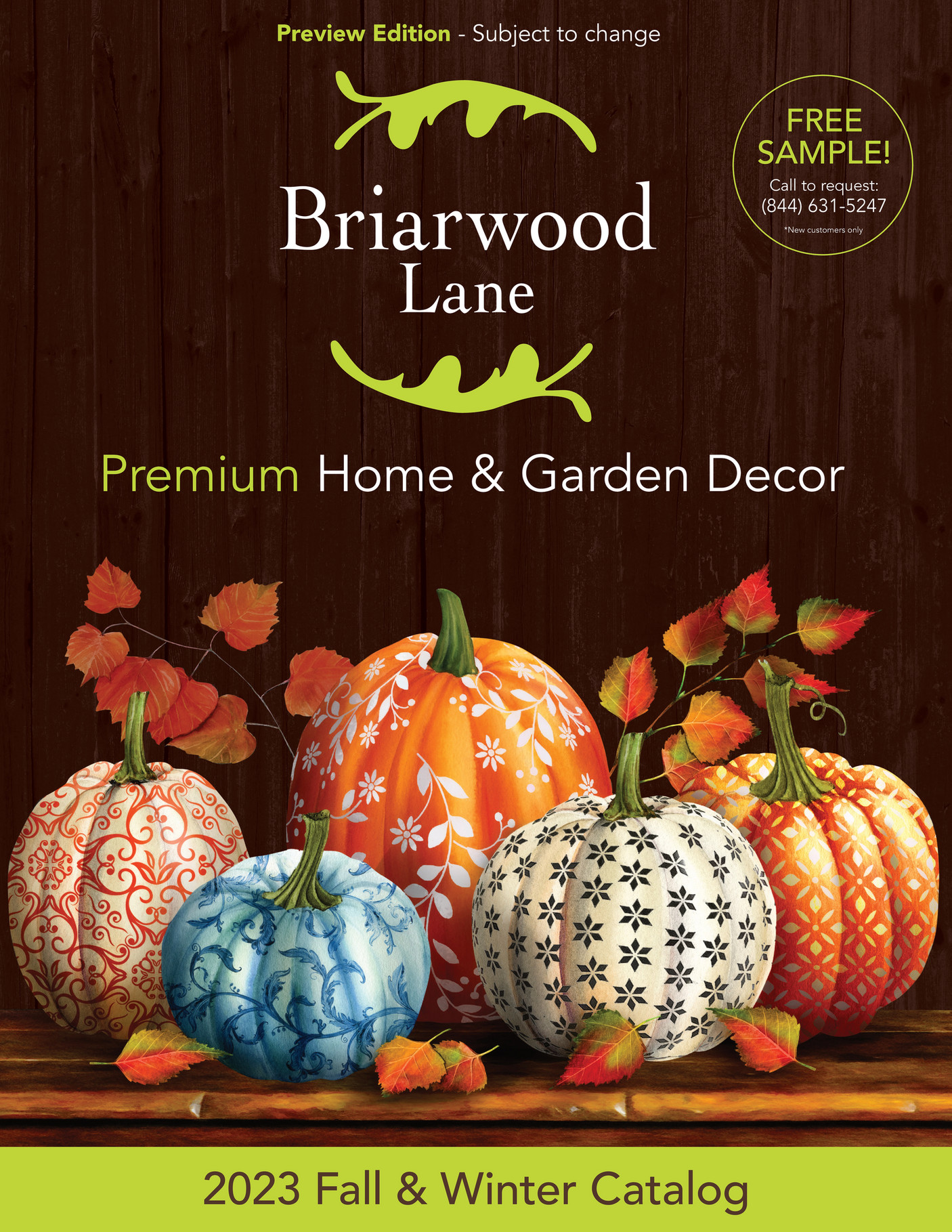 Briarwood Lane - Briarwood Lane 2023 Fall & Winter Catalog Preview - Page 1