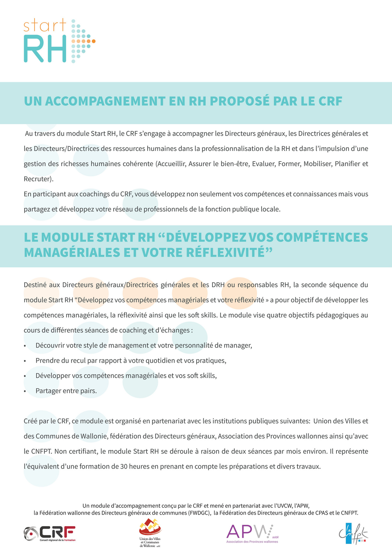 Rh Page CRF - Inscription a la sequence 2 de Start RH - Page 2-3 - Created with ...