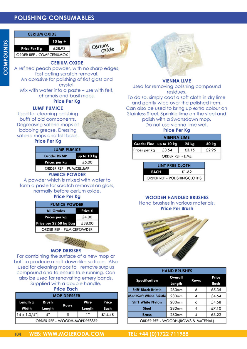 Moleroda Finishing Systems Ltd Moleroda Catalogue 2015 Page