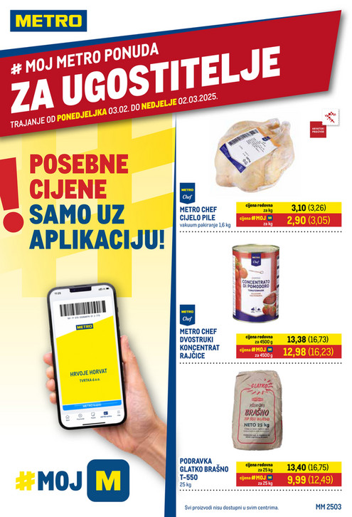 Promotivna ponuda za ugostitelje