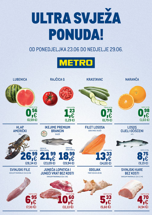 Ultra svježa ponuda