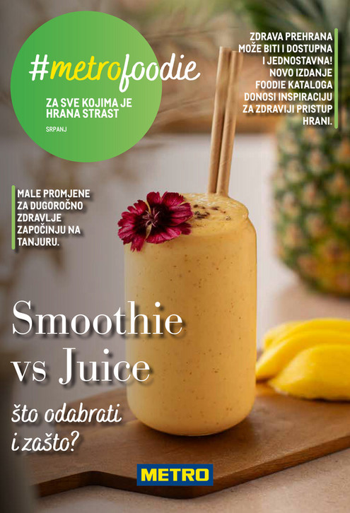 #metrofoodie - Smoothie vs Juice