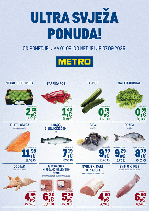Ultra svježa ponuda