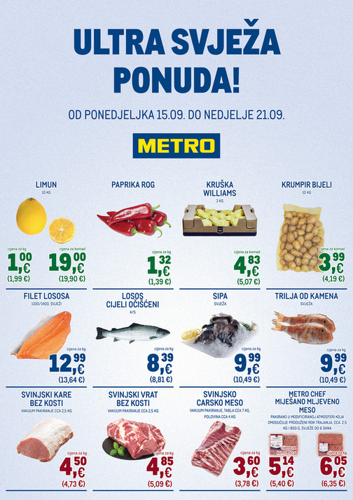 Ultra svježa ponuda