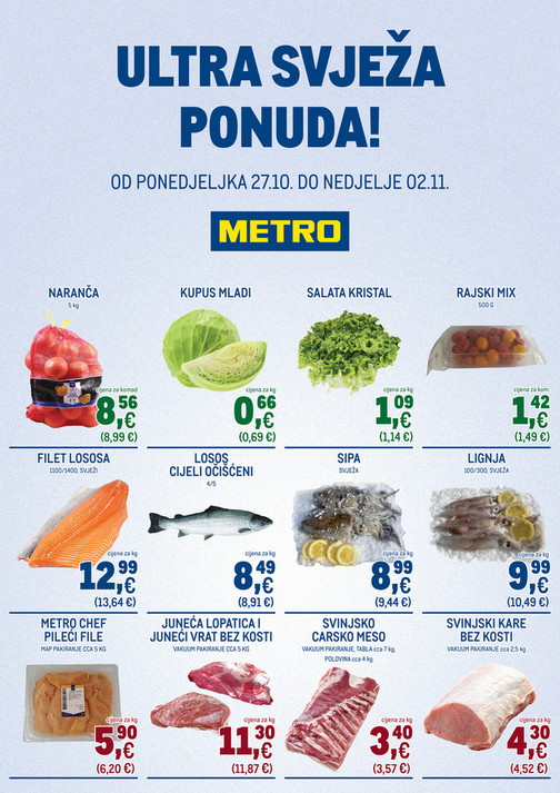 Ultra svježa ponuda
