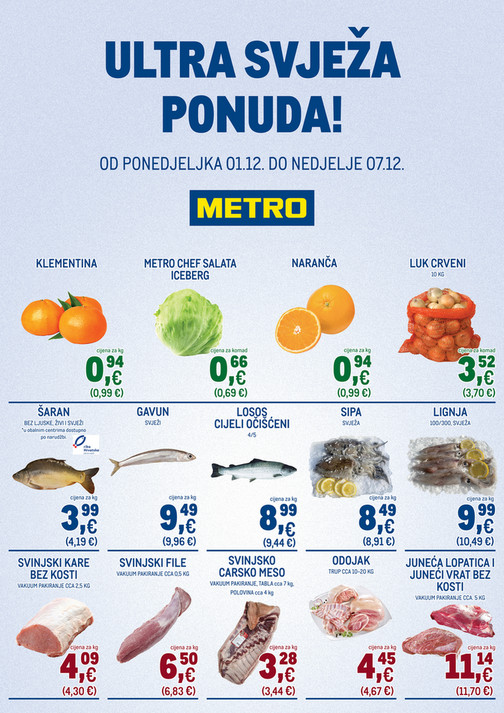 Ultra svježa ponuda