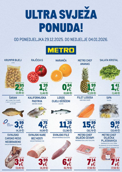 Ultra svježa ponuda