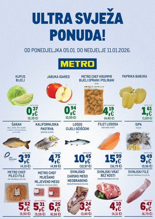 Ultra svježa ponuda 