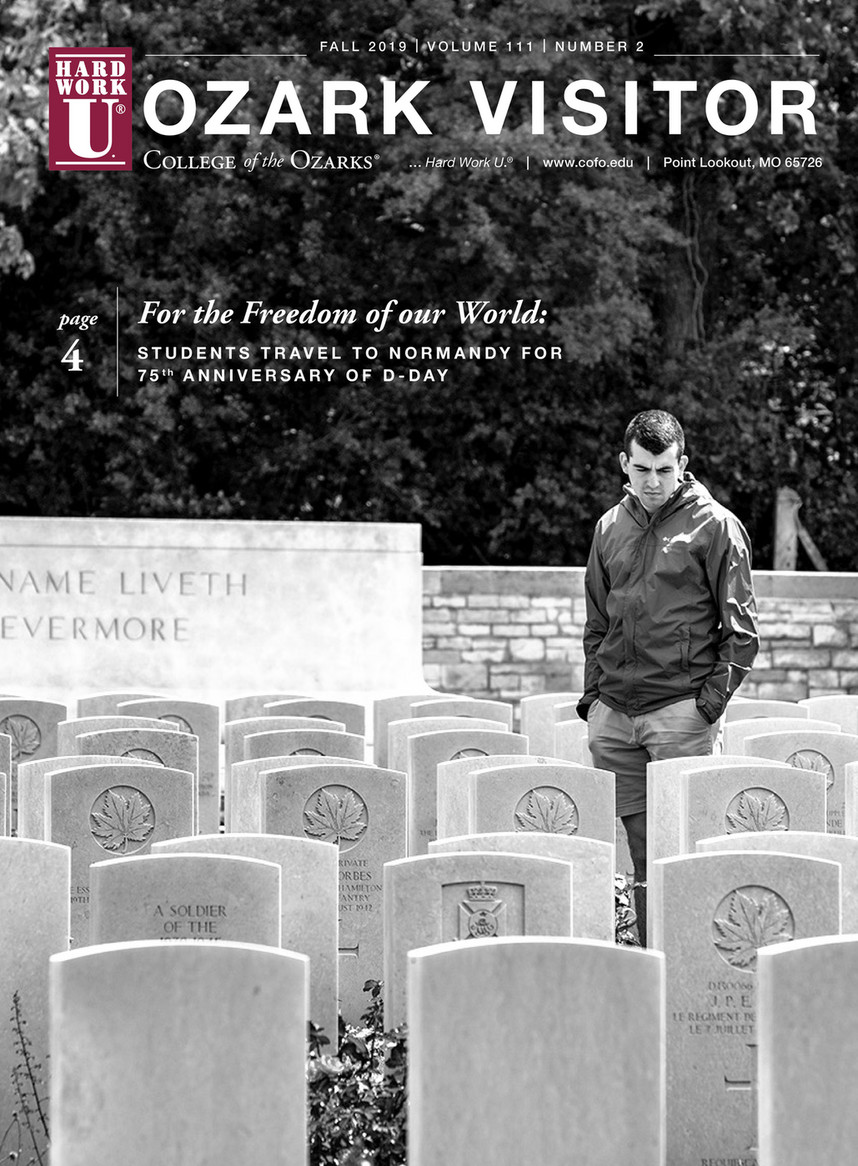 Cover for the Fall 2019 Ozark Visitor magazine issue