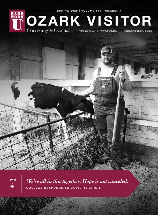 Cover for the Spring 2020 Ozark Visitor magazine issue