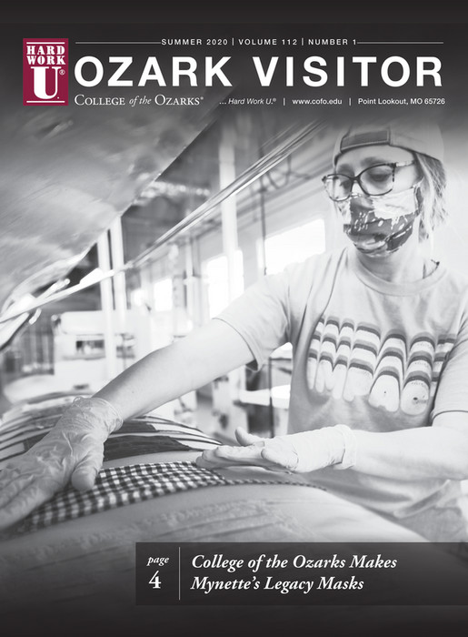 Cover for the Summer 2020 Ozark Visitor magazine issue