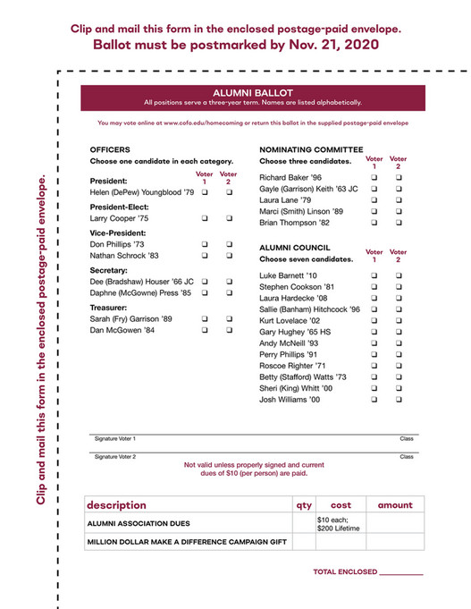 College of the Ozarks - Summer/Fall 2020 Alumni News - Page 26