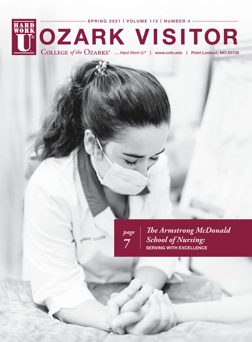 Cover for the Spring 2021 Ozark Visitor magazine issue