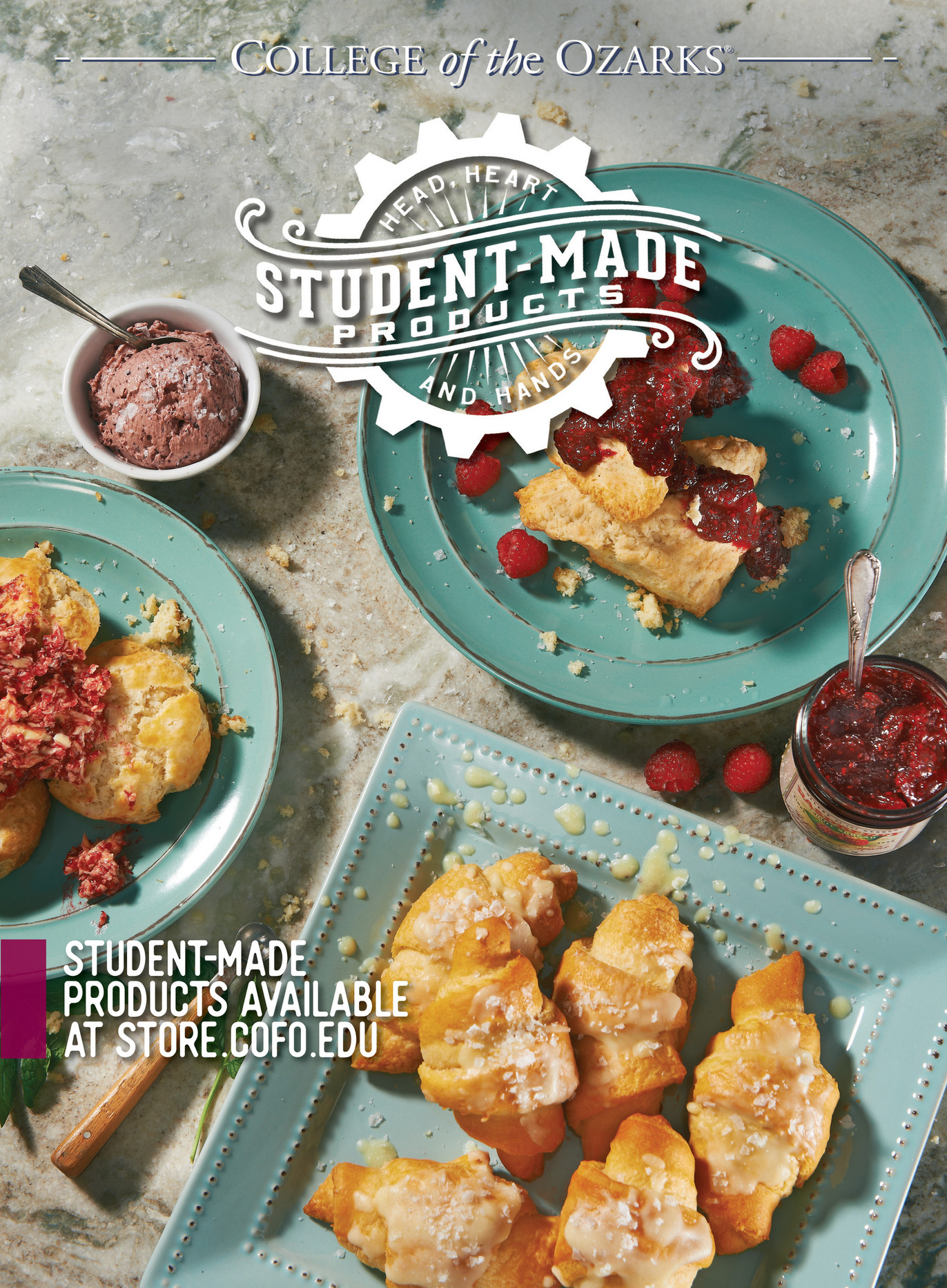 College of the Ozarks StudentMade Products Spring 2022 Catalog Page 1
