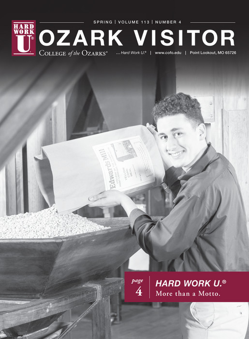 Cover for the Spring 2022 Ozark Visitor magazine issue