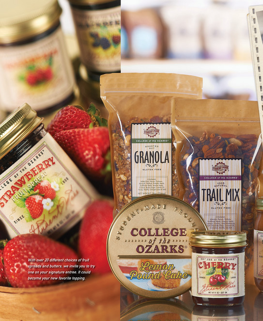 College of the Ozarks StudentMade Products Spring 2024 Catalog Page 2