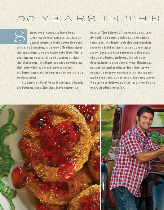 College of the Ozarks StudentMade Products Fall 2024 Catalog Page 2