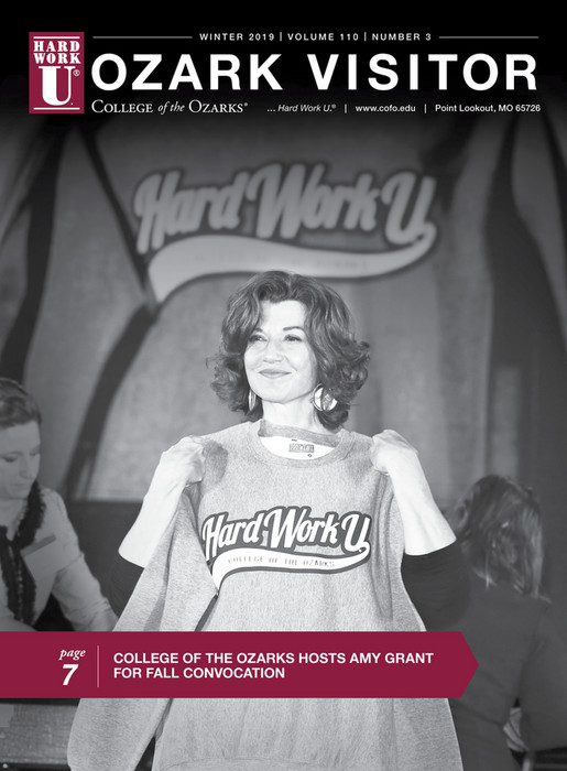 Cover for the Winter 2019 Ozark Visitor magazine issue