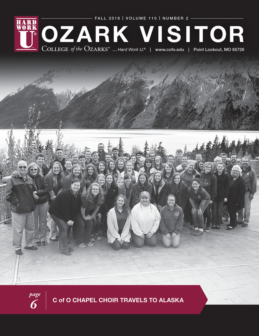 Cover for the Fall 2018 Ozark Visitor magazine issue