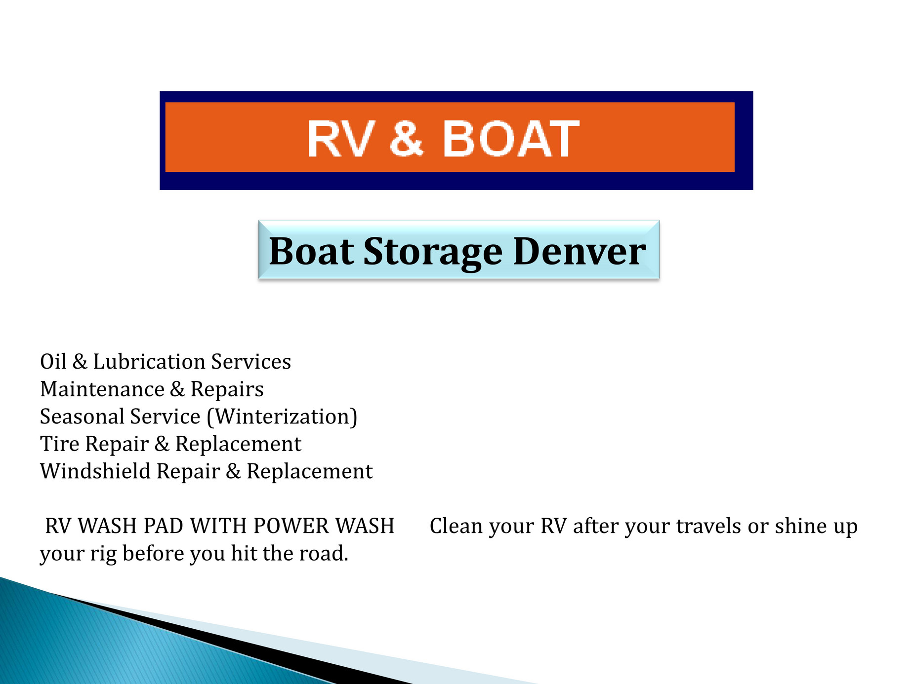 broncospkwyrvandboatstorage Boat Storage Denver Page 1 Created