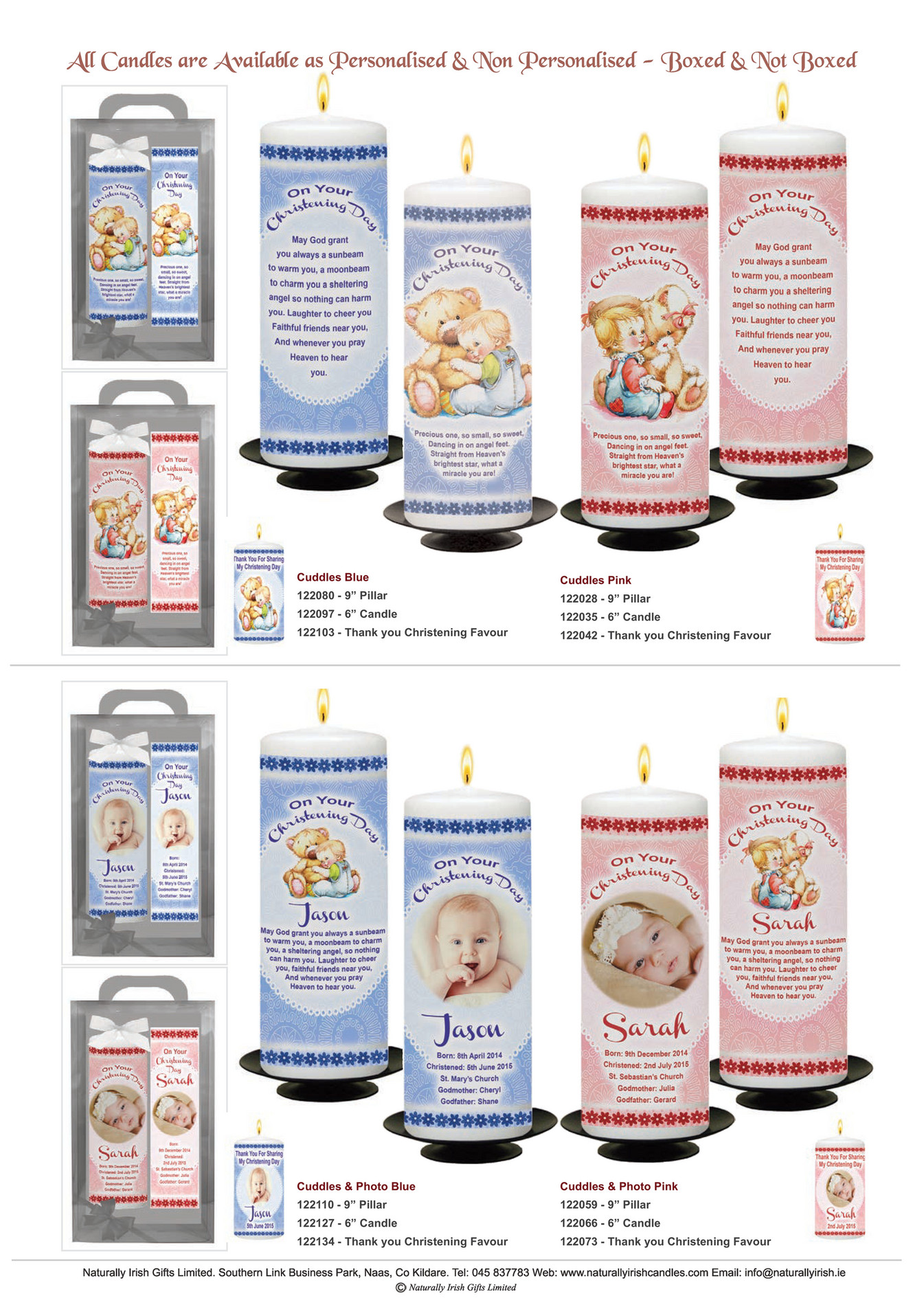 My publications Naturally Irish Gifts Limited Christening AND