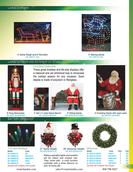 Winterland, Inc. - Winterland Green Catalog - Page 14-15 - Created with ...