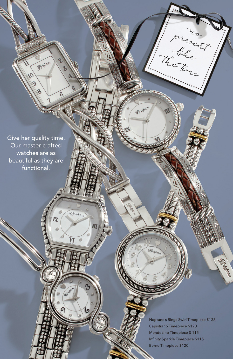 Brighton silver watches best sale