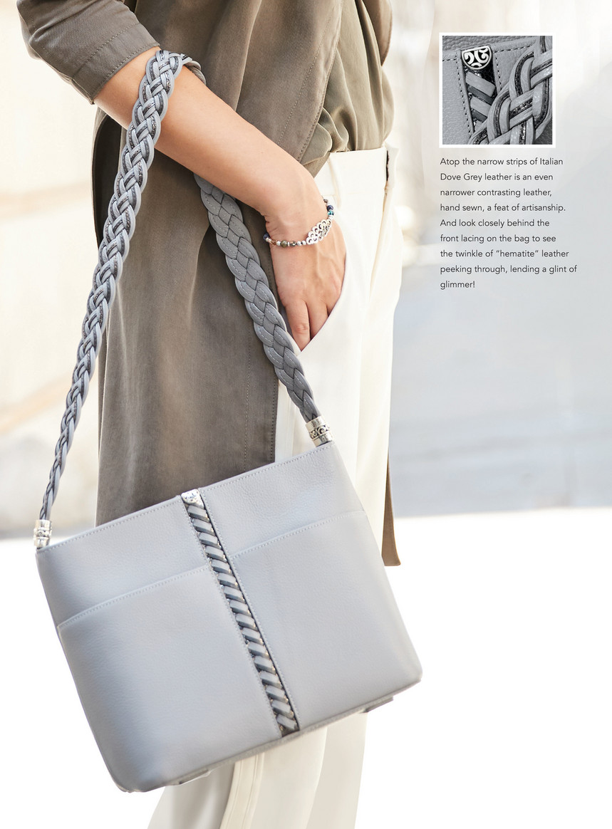 brighton beaumont square bucket bag