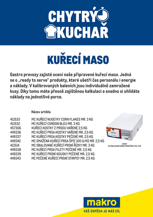 Produktové karty - fresh market