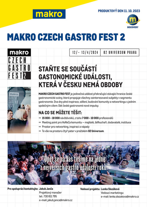 MAKRO CZECH GASTRO FEST 2