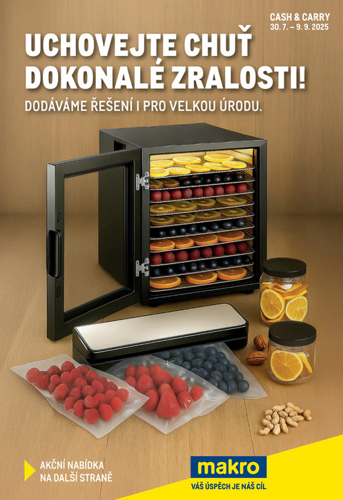 Uchovejte chuť dokonalé zralosti!