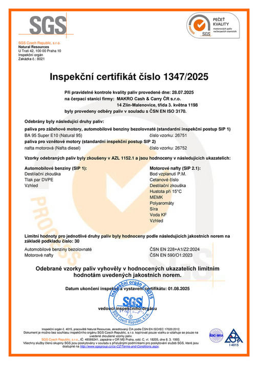 Zlín - 1. 8. 2025