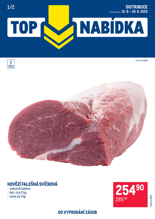 TOP maso distribuce