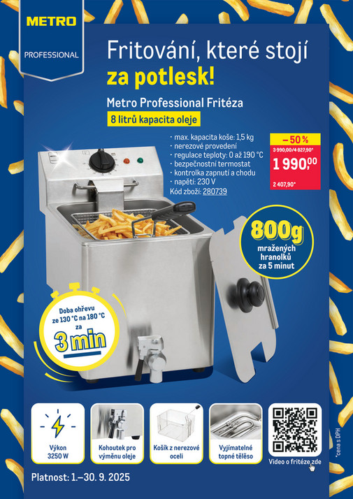 Fritování, které stojí za potlesk!