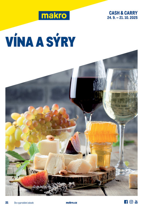 Vína a sýry