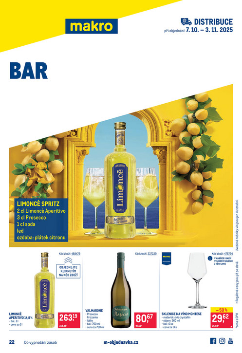 Bar distribuce