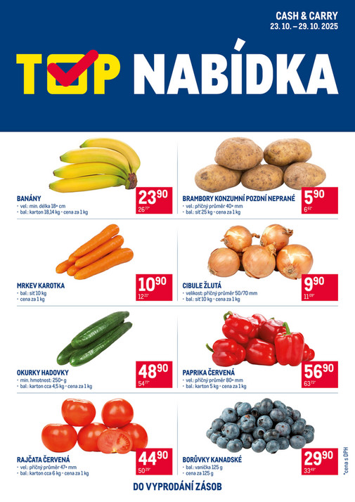 TOP ovoce a zelenina