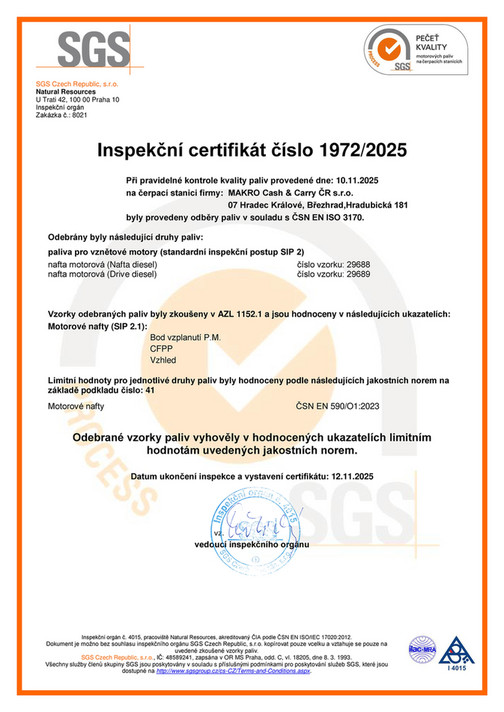 Hradec Králové - 12. 11. 2025