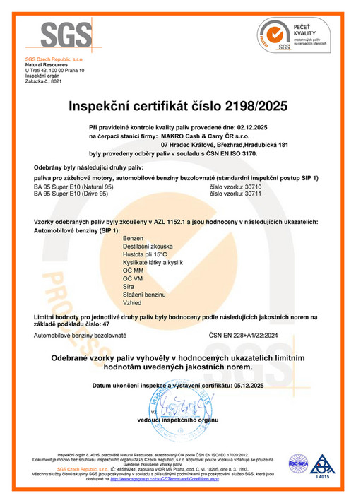 Hradec Králové - 5. 12. 2025