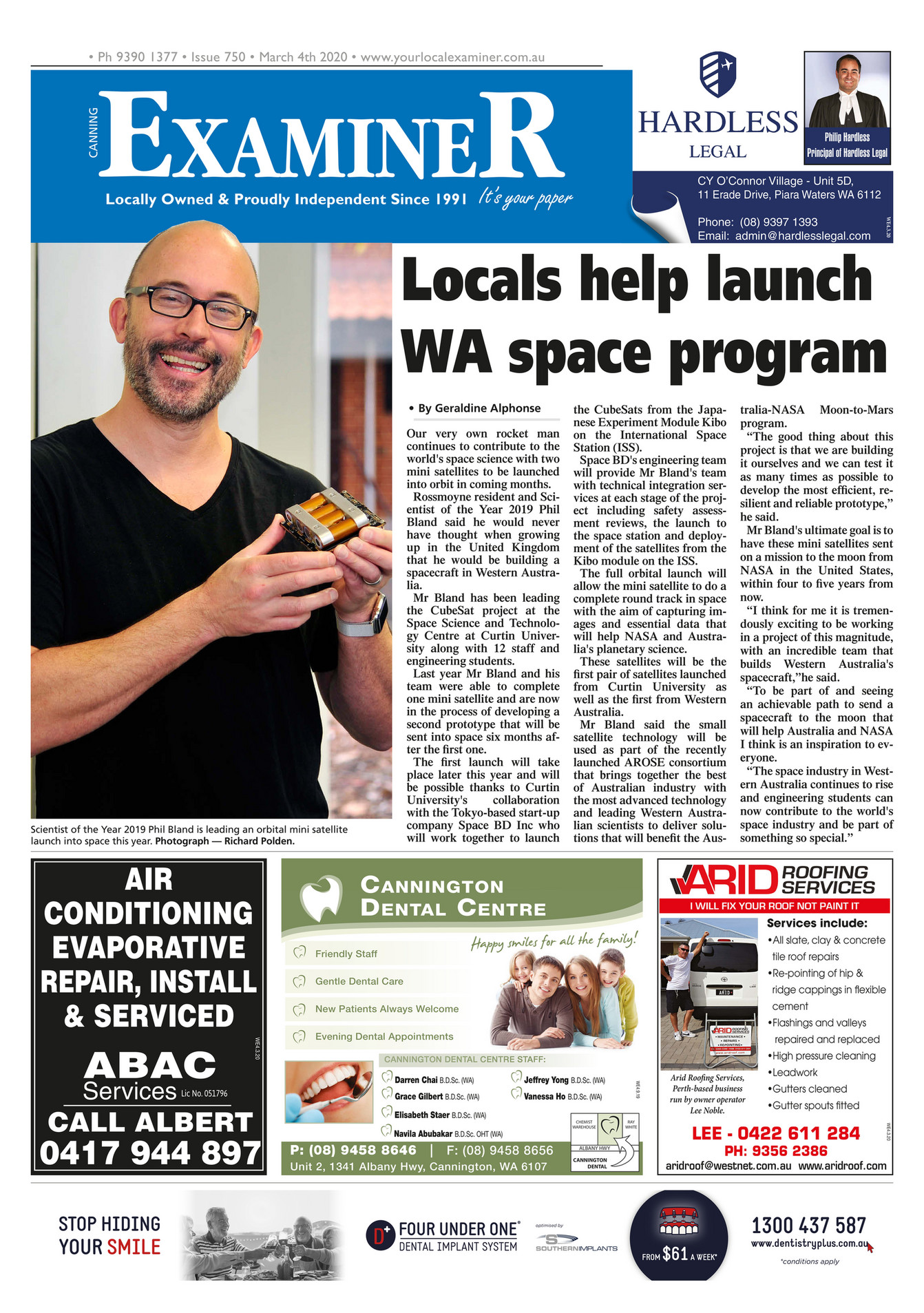 Examiner Newspapers Canning Examiner Newspapers 4th March 2020 Page 45