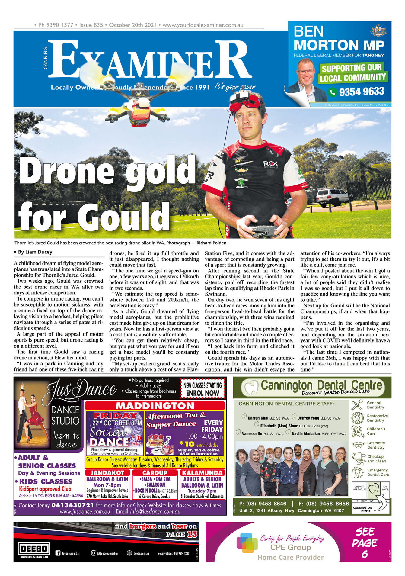 Examiner Newspapers Canning Examiner Newspaper 20th October 2021 Page 1