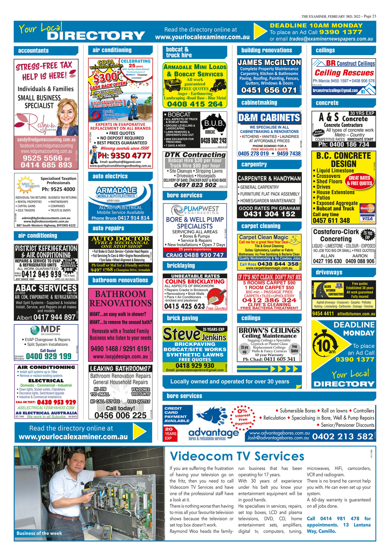 Examiner Newspapers - Gosnells, Armadale, Serpentine/Jarrahdale Local ...