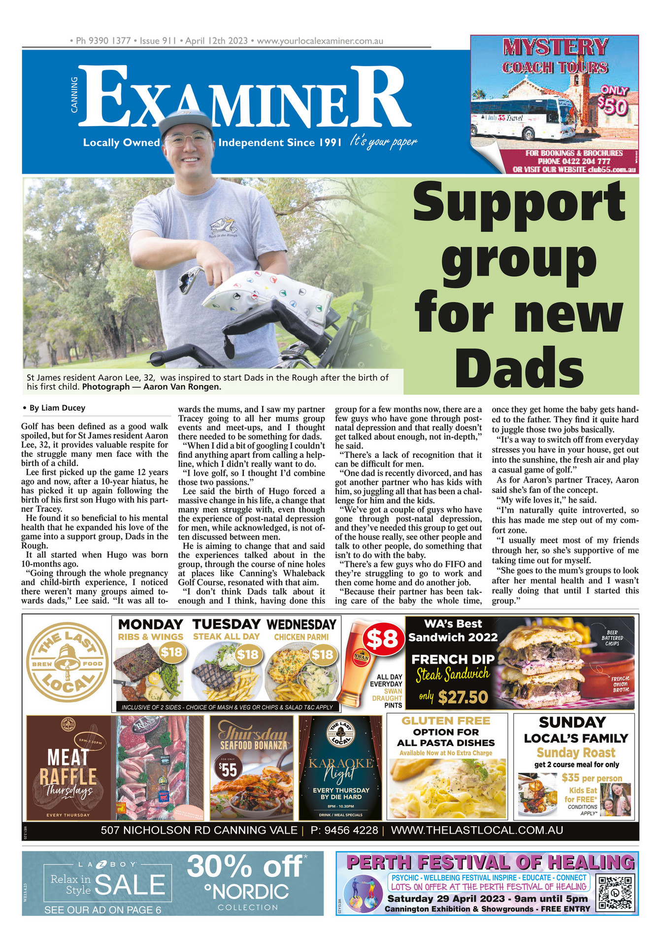 Examiner Newspapers - Canning Examiner Newspaper 12th April 2023 - Page 1