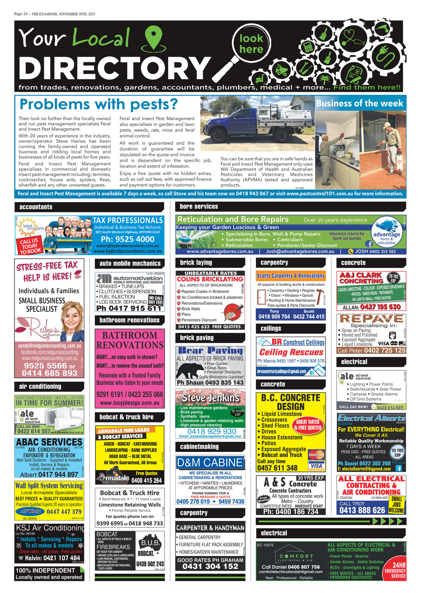 Examiner Newspapers - Gosnells, Armadale, Canning And Serpentine ...