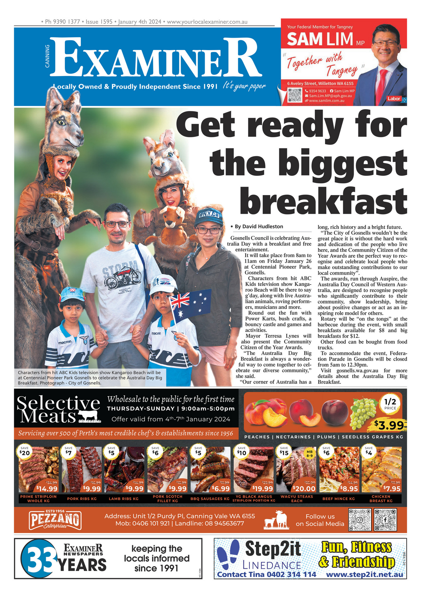 Examiner Newspapers - Canning Examiner Newspaper 4th January 2024 ...