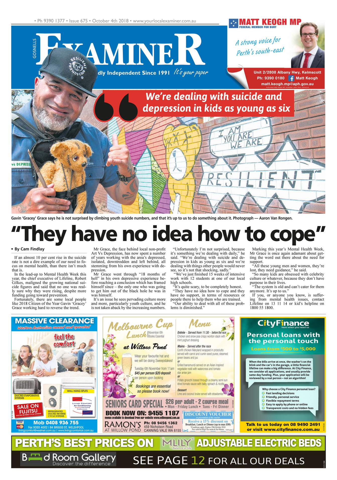 Examiner Newspapers - Gosnells Examiner Newspapers 4th October 2018 ...