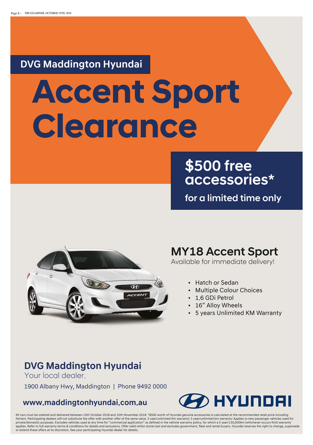 Examiner Newspapers Gosnells Examiner Newspapers 25th October 2018 Page 34 35