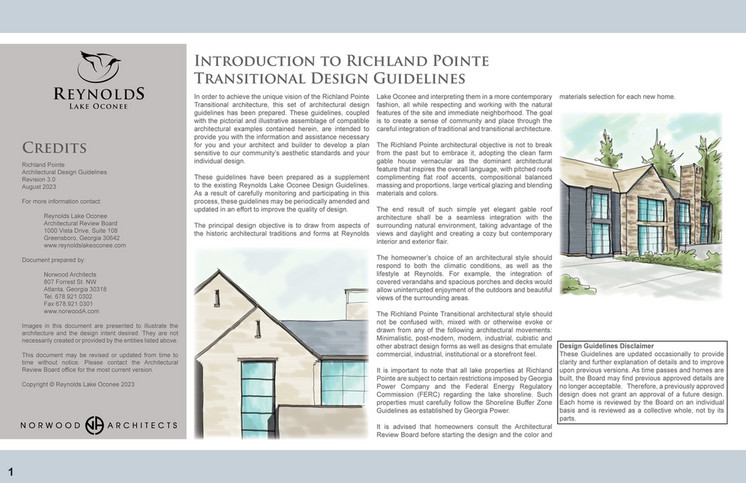 My publications - Richland Pointe Architectural Guidelines - Booklet ...