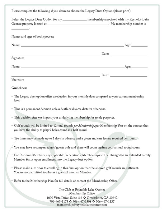 Legacy Form My publications - Legacy Election Form - Page 1 - Created with Publitas.com